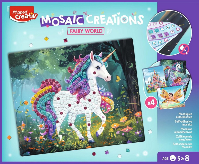 Mosaic Creations Maped Fairy world