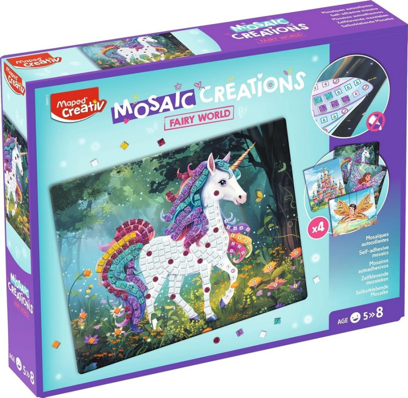 Mosaic Creations Maped Fairy world