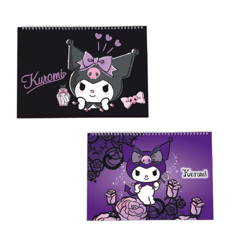 Μπλοκ ζωγραφικής Kuromi A4 30φ.