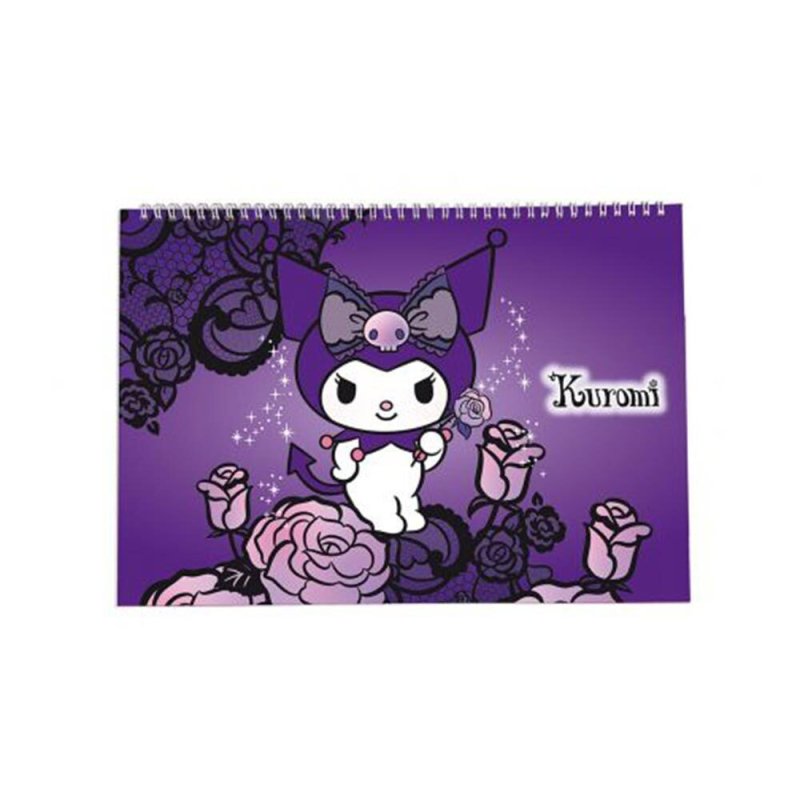 Μπλοκ ζωγραφικής Kuromi A4 30φ.