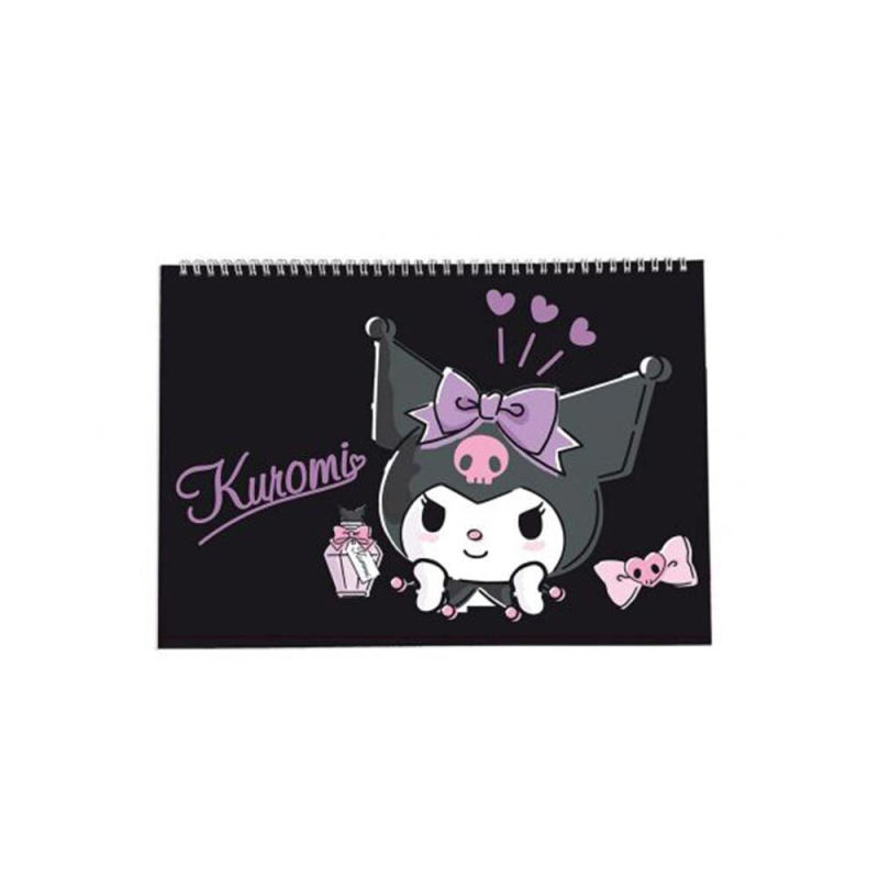 Μπλοκ ζωγραφικής Kuromi A4 30φ.