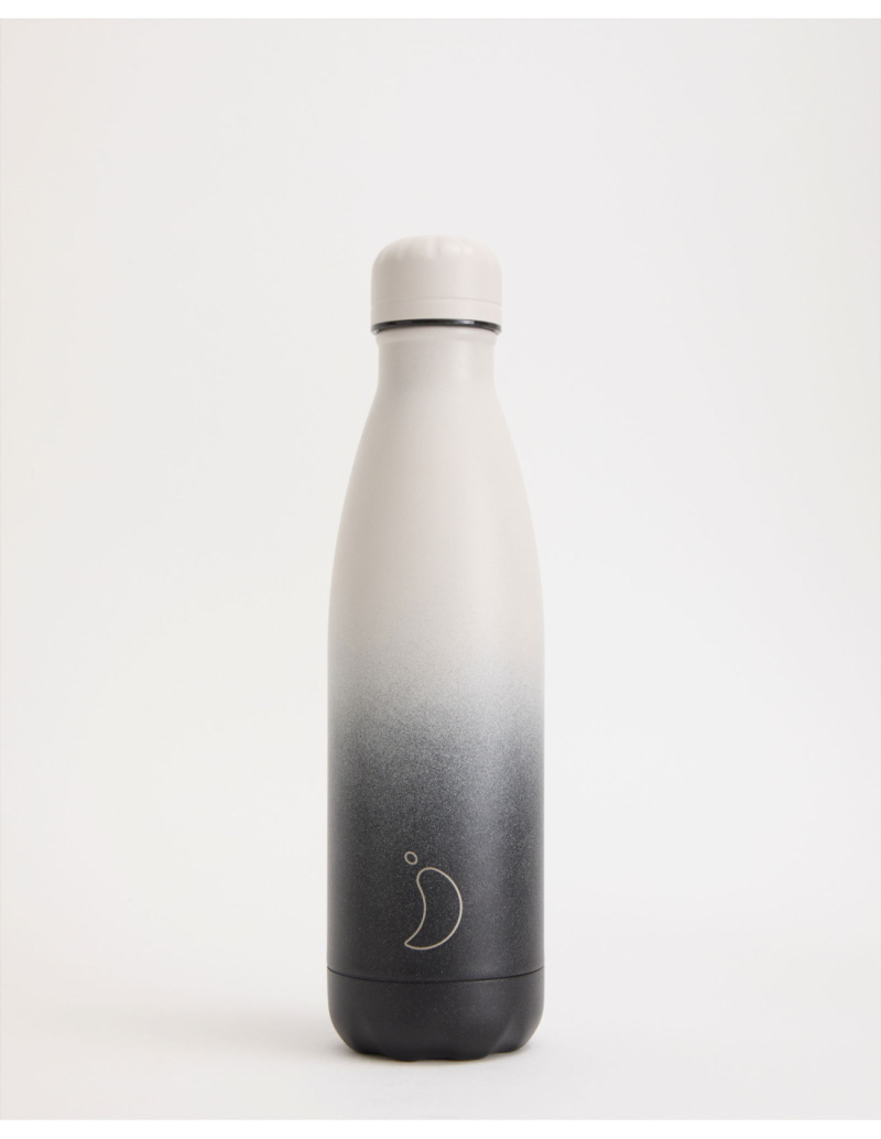 Μπουκάλι θερμός Chilly's Gradient Black Pebble 500ml