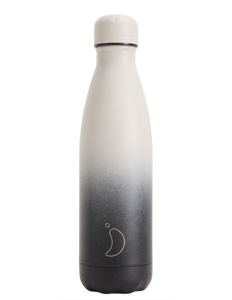 Μπουκάλι θερμός Chilly's Gradient Black Pebble 500ml