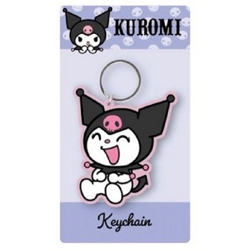 Μπρελόκ Kuromi Laughing 7x12.5cm