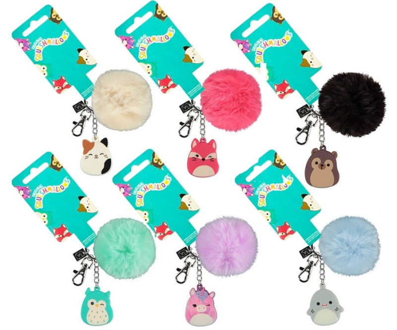 Μπρελόκ Squishmallows 8cm διάφορα σχέδια