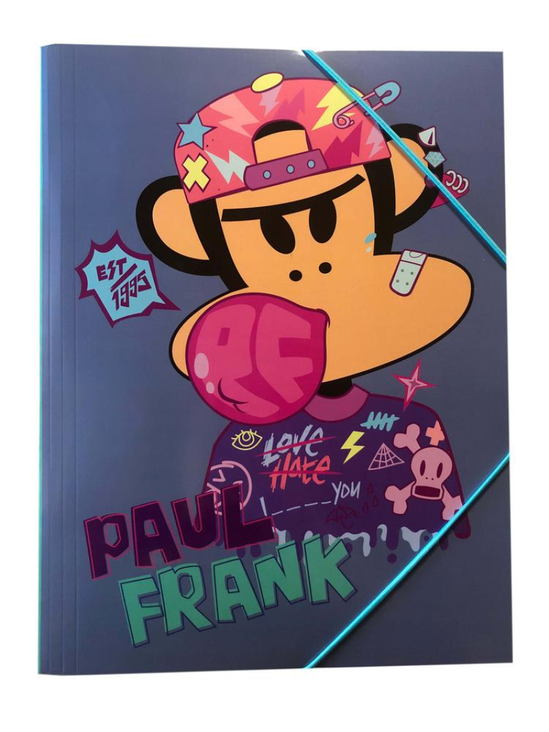 Ντοσιέ με λάστιχο BMU Paul Frank Bubble A4