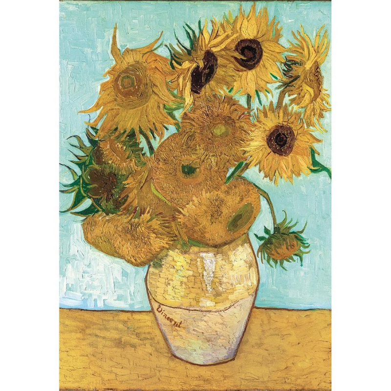 Παζλ Clementoni Art Sunflowers 1000 τεμ