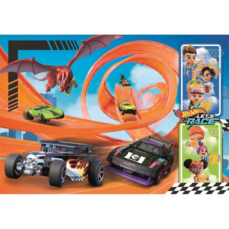Παζλ Clementoni Hot Wheels Citizens 104 τεμ
