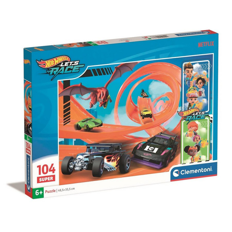 Παζλ Clementoni Hot Wheels Citizens 104 τεμ