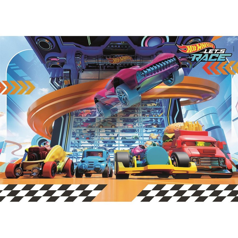 Παζλ Clementoni Hot Wheels Mid-air 104 τεμ