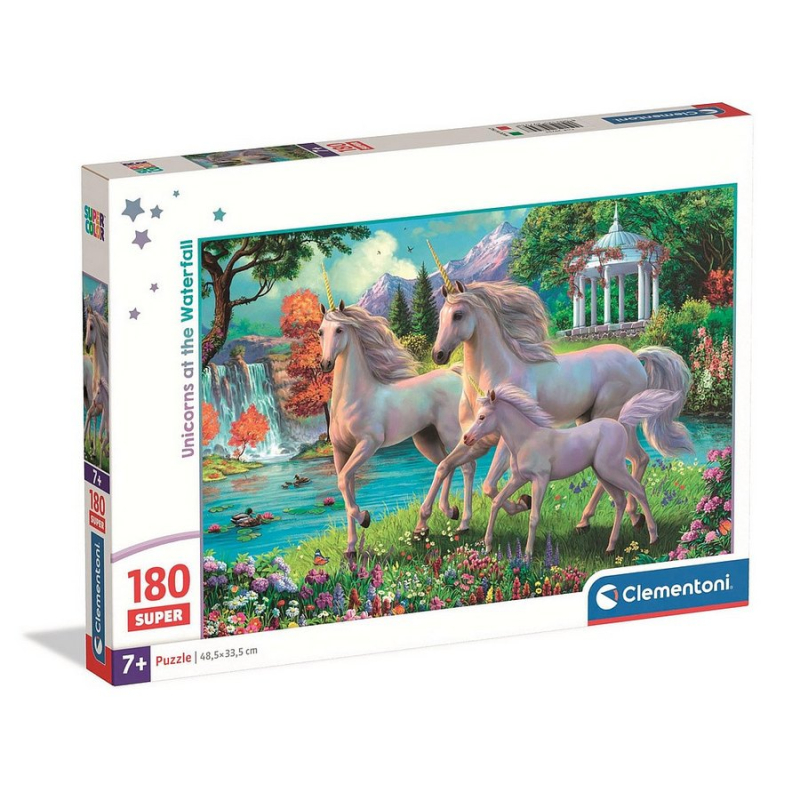 Παζλ Clementoni Unicorn Waterfall 180 τεμ