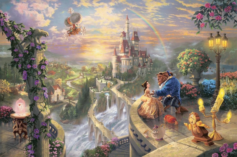 Παζλ Schmidt Kinkade Disney Beauty and the Beast 1000τεμ.