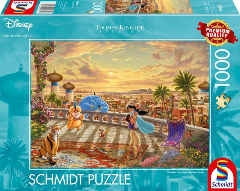 Παζλ Schmidt Kinkade Disney Jasmine Dancing in The Desert Sunlight 1000τεμ.