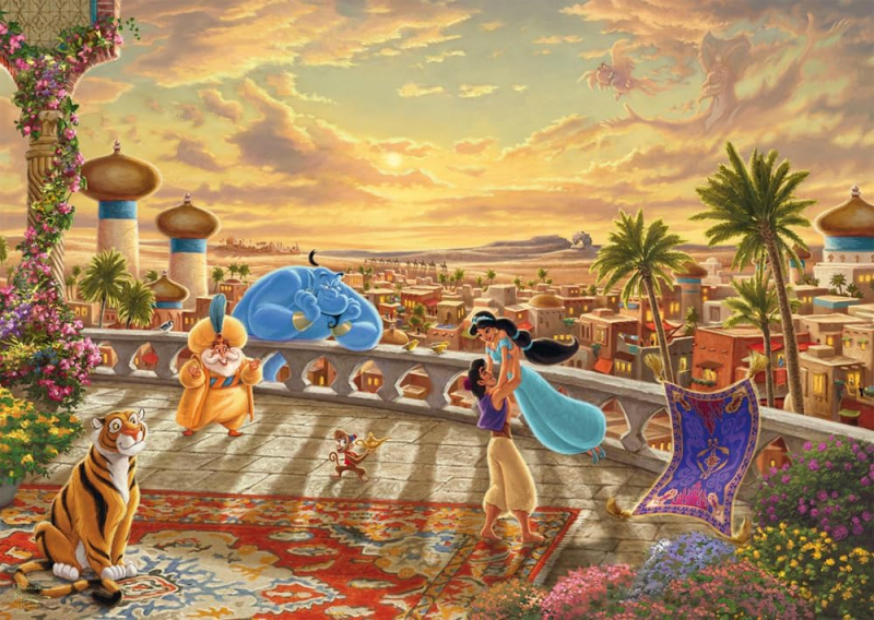 Παζλ Schmidt Kinkade Disney Jasmine Dancing in The Desert Sunlight 1000τεμ.
