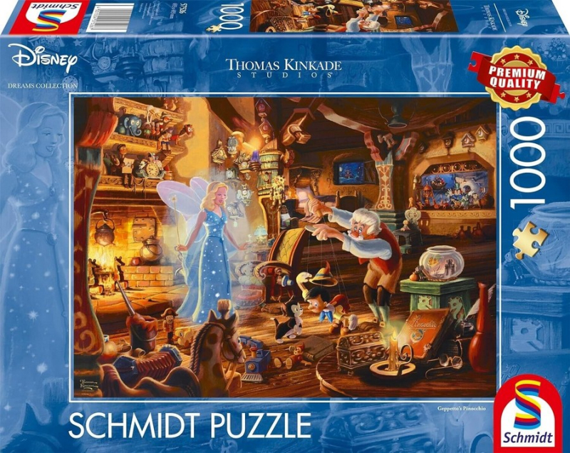 Παζλ Schmidt Kinkade Disney Pinocchio 1000τεμ.