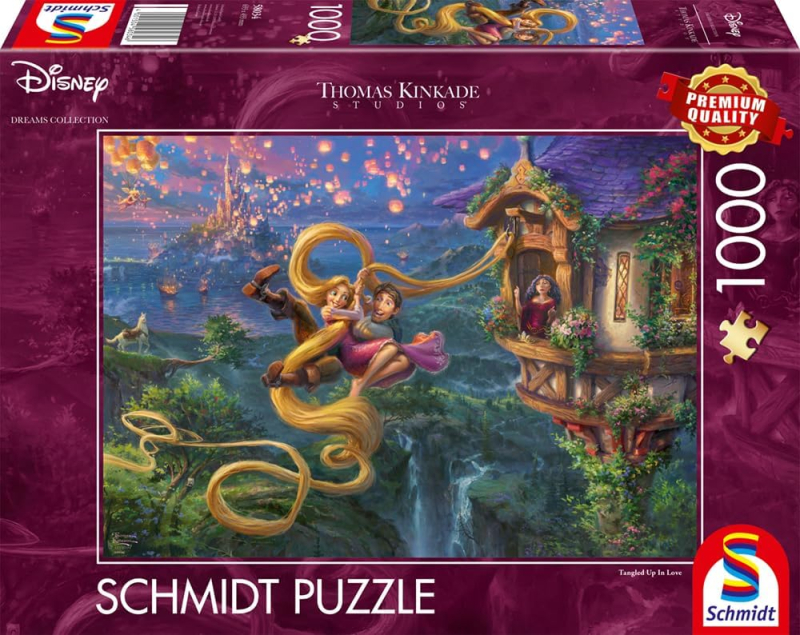 Παζλ Schmidt Kinkade Disney Rapunzel Tangled Up In Love 1000τεμ.