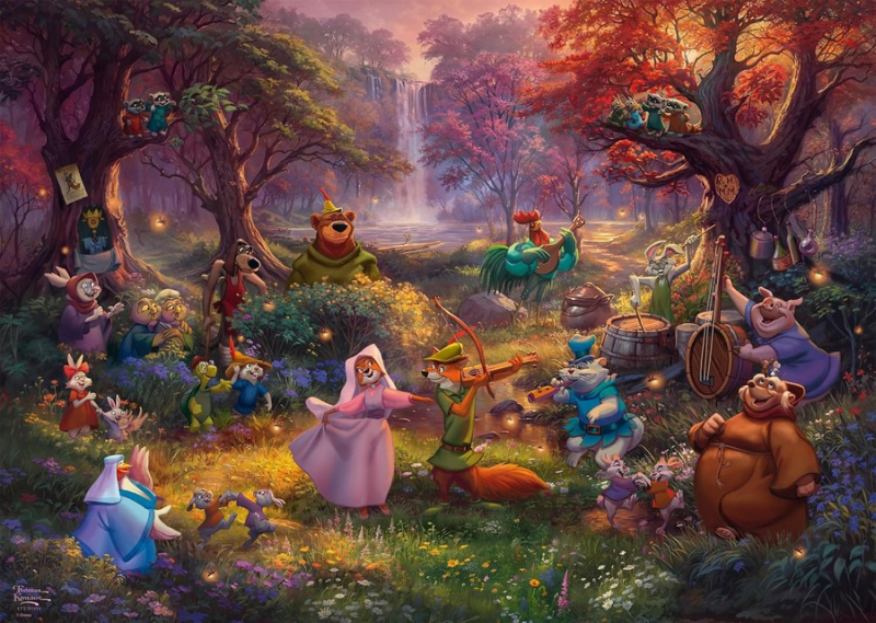 Παζλ Schmidt Kinkade Disney Robin Hood 1000τεμ.