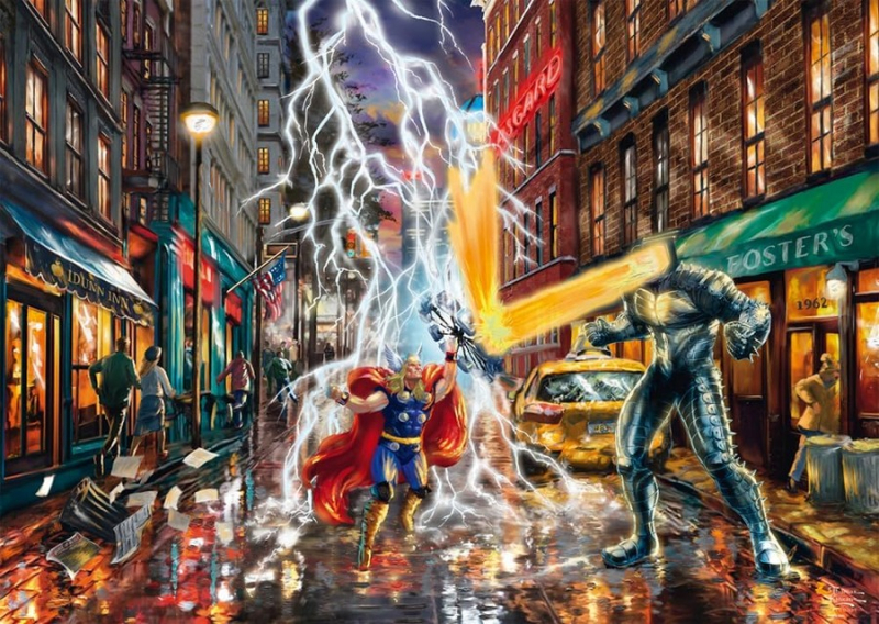 Παζλ Schmidt Kinkade Marvel Thor 1000τεμ.