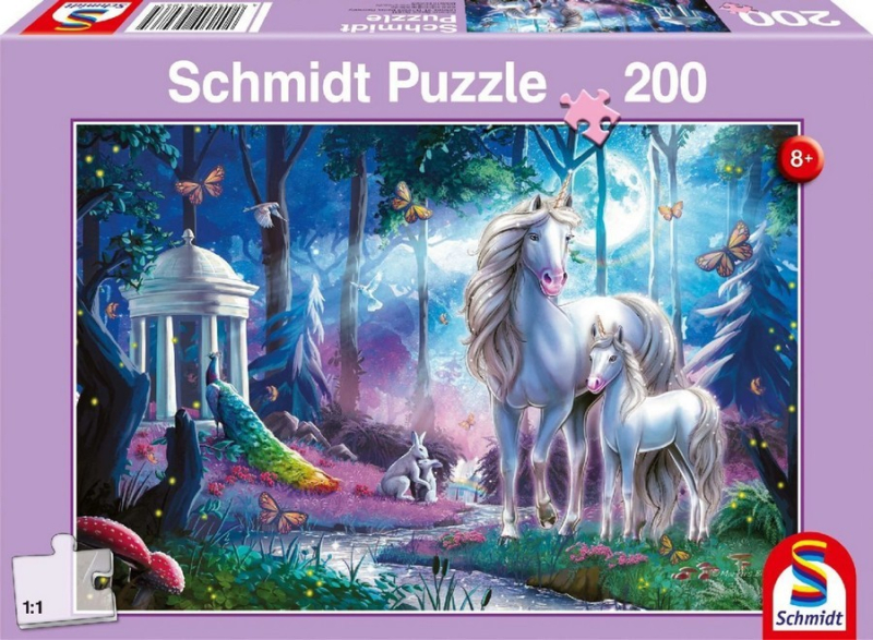 Παζλ Schmidt Unicorn with foal 200τεμ.