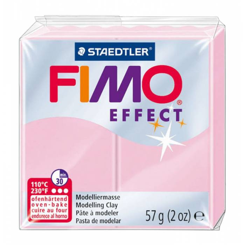 Πηλός Staedtler Fimo Effect Pastel Light Pink 57gr