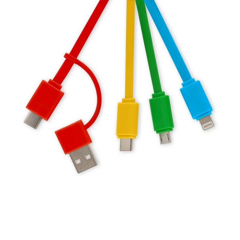 Πολλαπλό καλώδιο φόρτισης Legami Link Up Rainbow