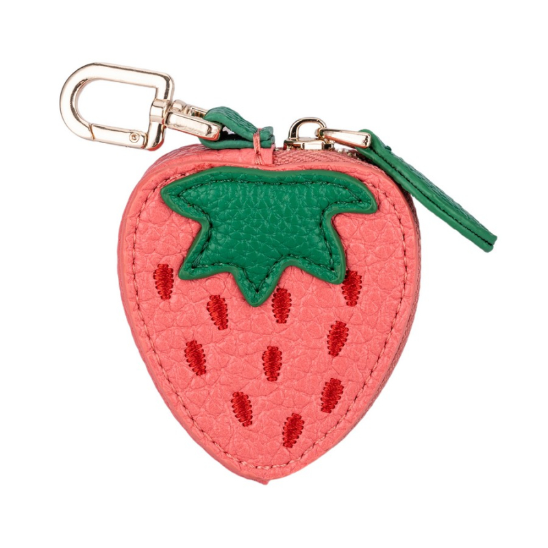 Πορτοφολάκι Tri-Coastal με μπρελόκ Strawberry