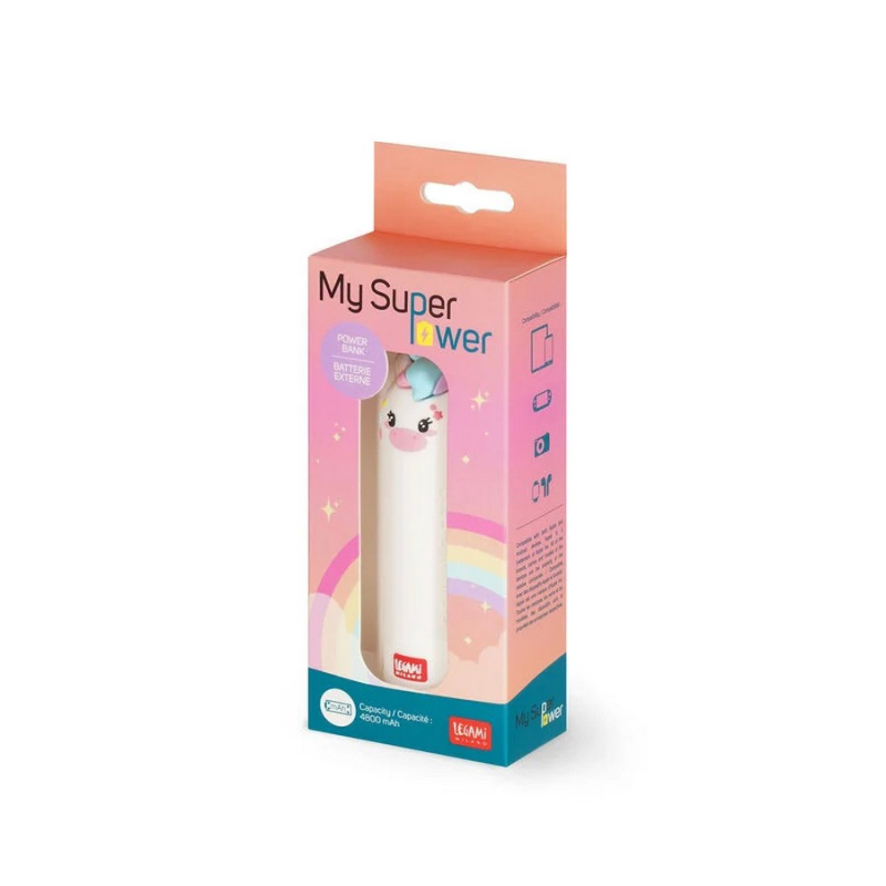 Power Bank μπρελόκ Legami Unicorn 4800mAh