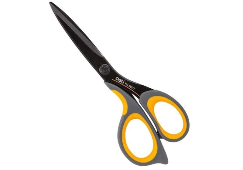Ψαλίδι γραφείου Deli soft grip  4/5 175mm