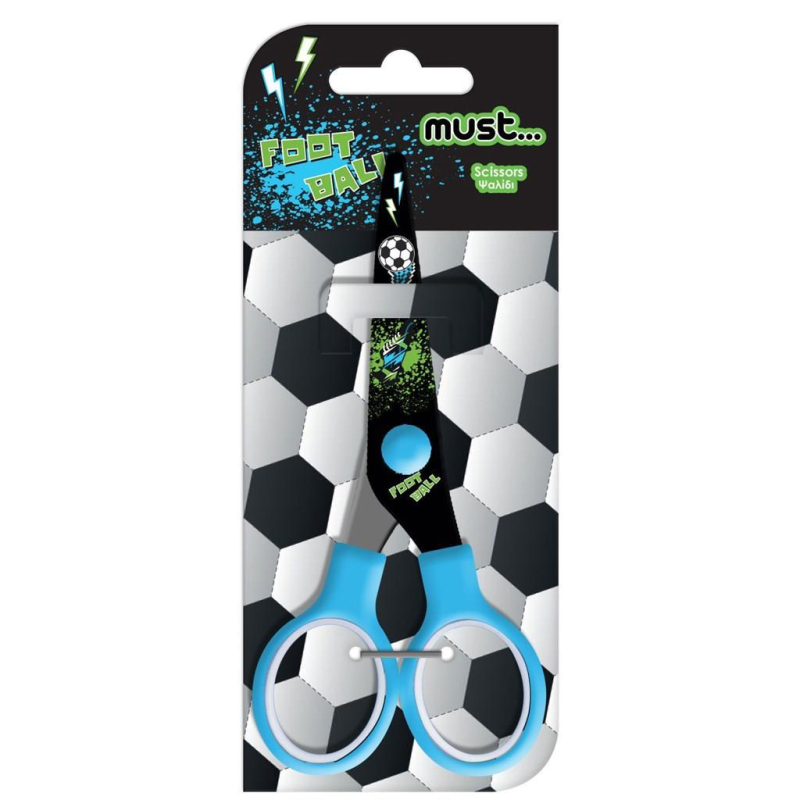 Ψαλίδι Must Football μεταλλικό 13,5cm