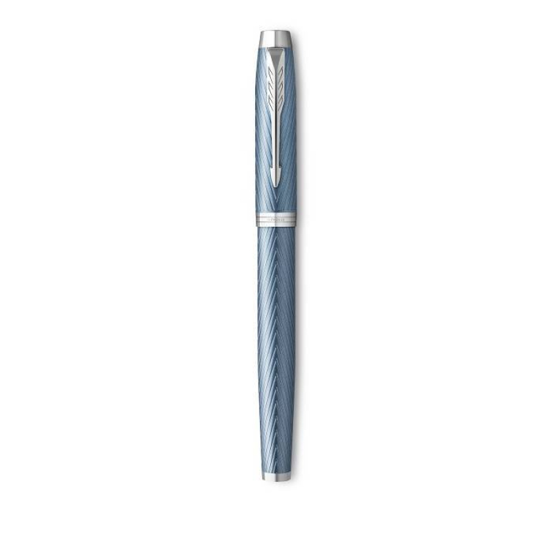 Rollerball Parker IM Premium Blue Grey CT
