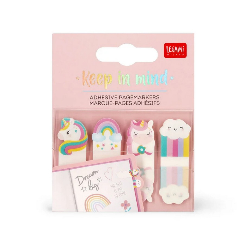 Σελιδοδείκτες αυτοκόλλητοι Legami Unicorn