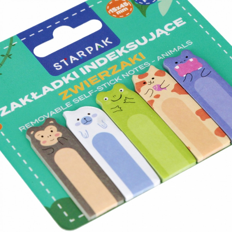 Σελιδοδείκτες αυτοκόλλητοι Starpak Animal