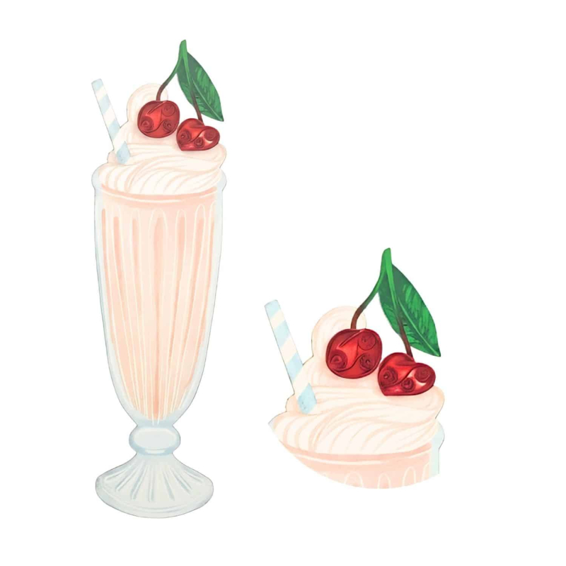 Σελιδοδείκτης Origamo Milkshake