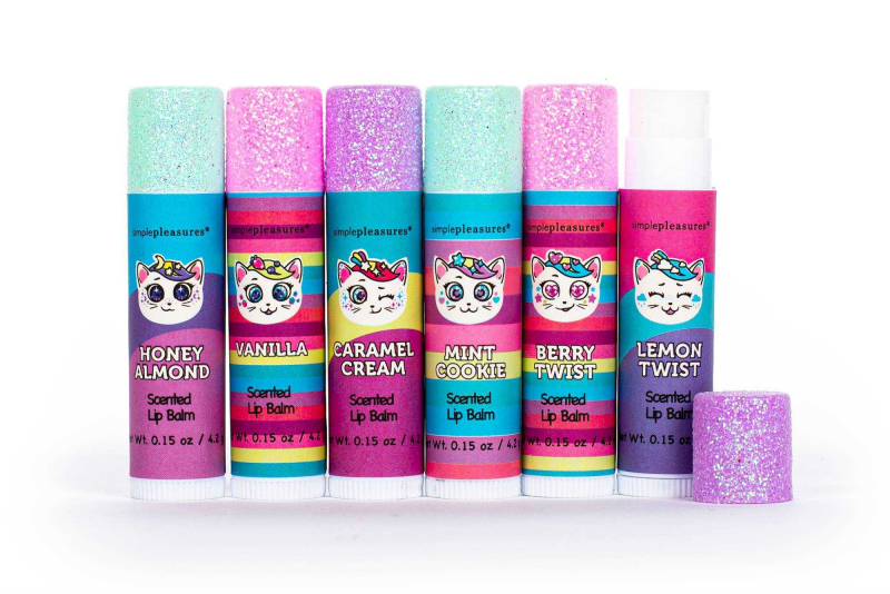 Σετ Lip Balm Tri-Coastal cats 6x4.2g