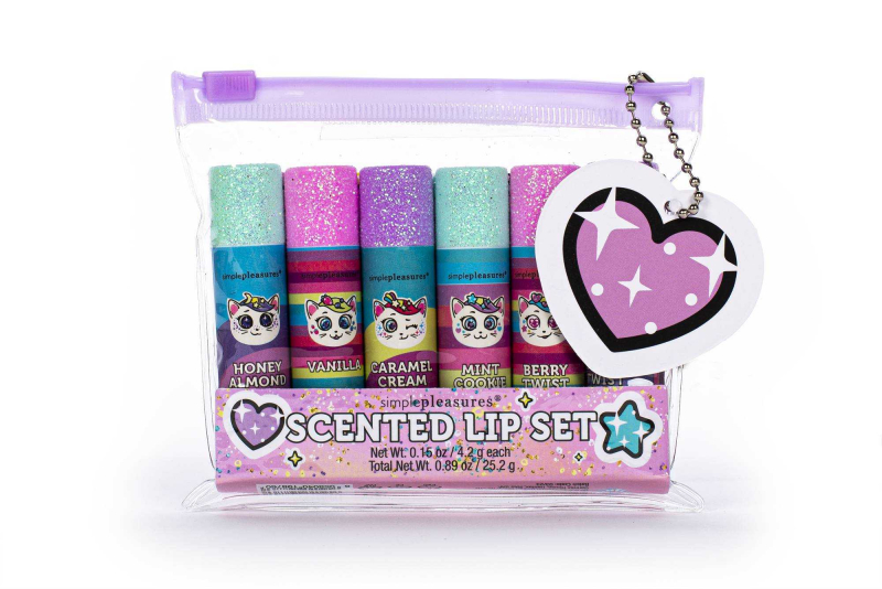 Σετ Lip Balm Tri-Coastal cats 6x4.2g