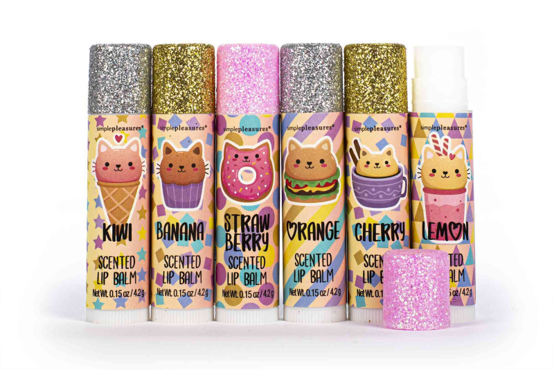 Σετ Lip Balm Tri-Coastal Ice cream 6x4.2g