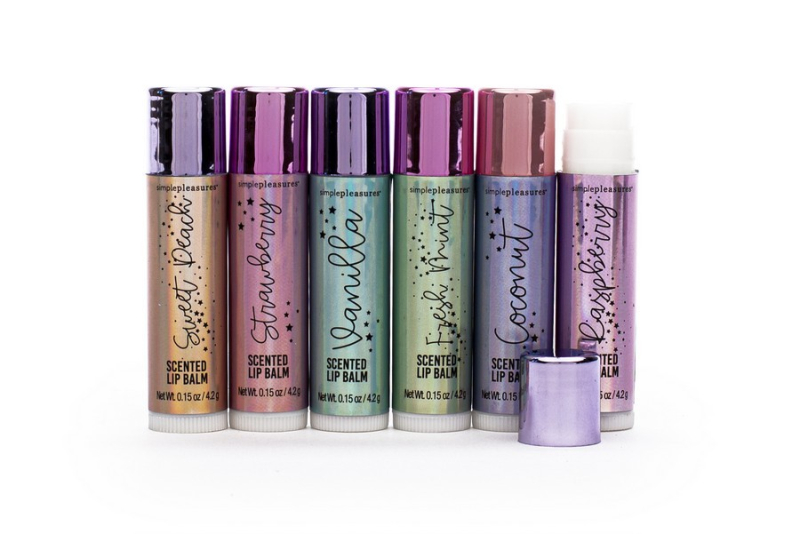 Σετ Lip Balm Tri-Coastal Rainbow 6 τεμ