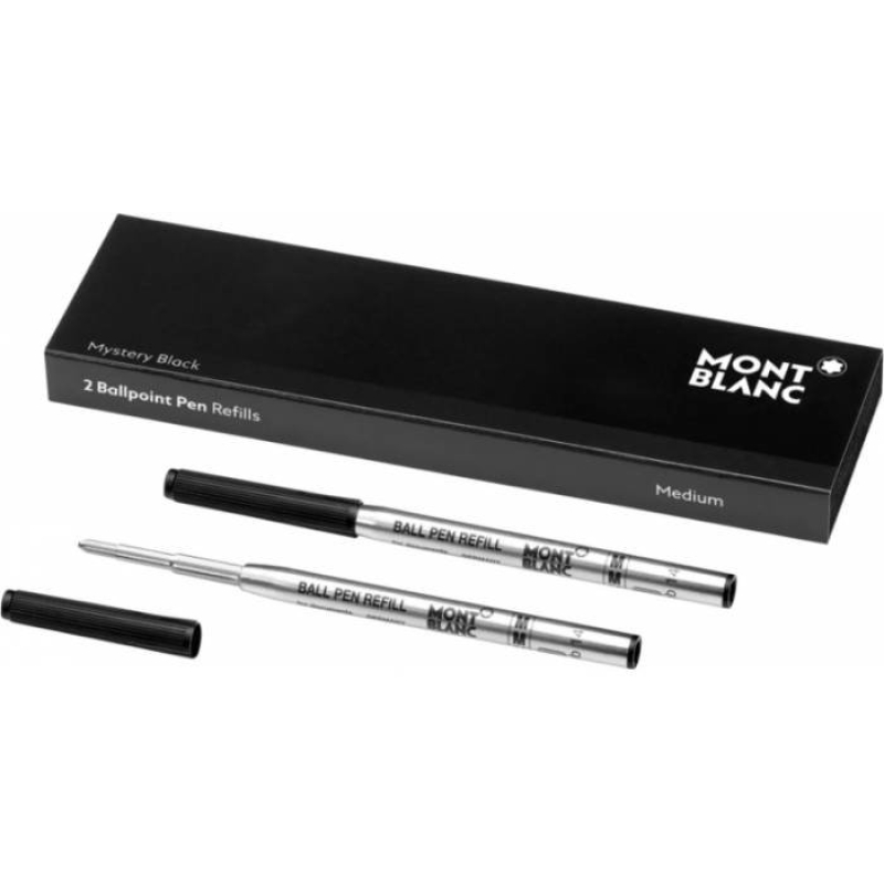 Σετ ανταλλακτικά Mont Blanc Ballpoint Mystery Black M 2 τεμ