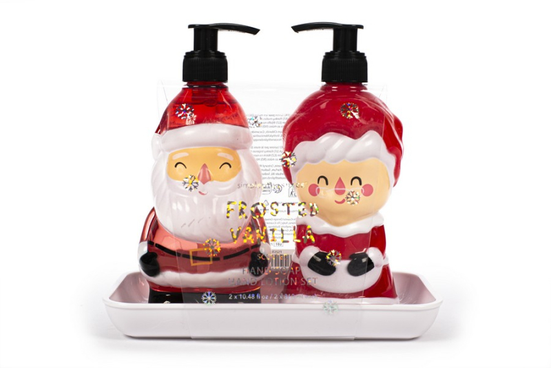 Σετ δώρου Tri-Coastal κρεμοσάπουνο 310ml και lotion χεριών 310ml Santa Couple