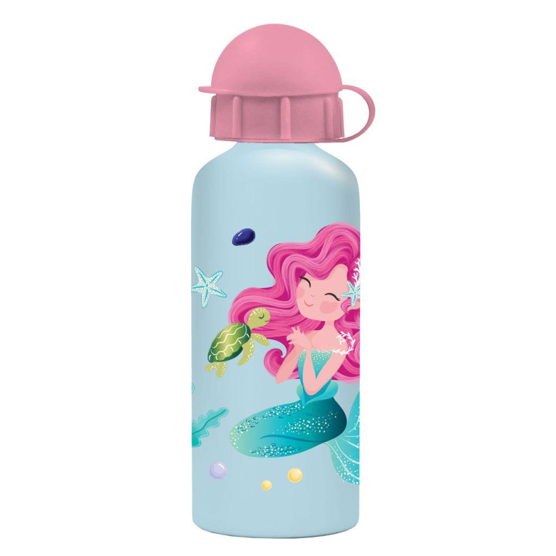 Σετ φαγητοδοχείο PP 800ml - παγούρι αλουμινίου 500ml Must Team Sea Treasure
