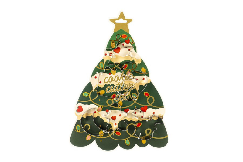 Σετ κουπάτ Tri-Coastal Christmas tree 6 τεμ