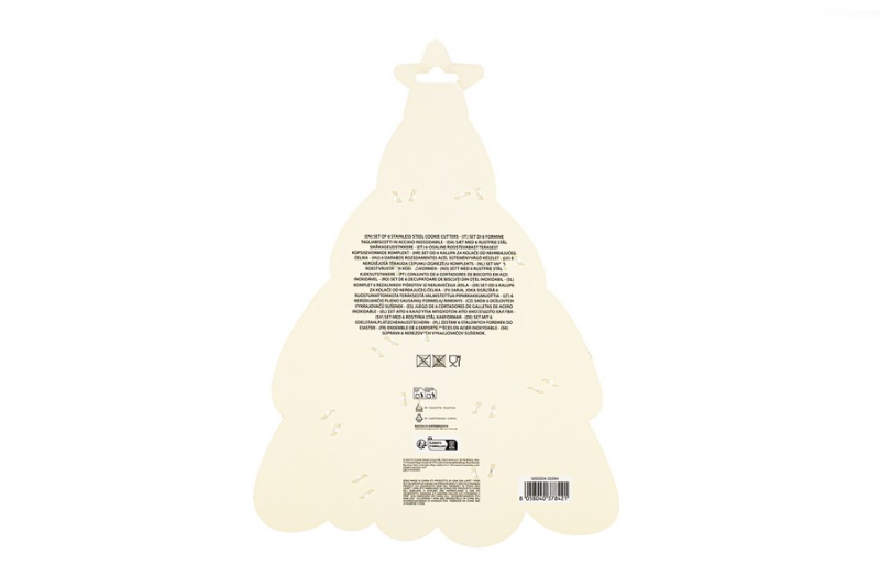 Σετ κουπάτ Tri-Coastal Christmas tree 6 τεμ
