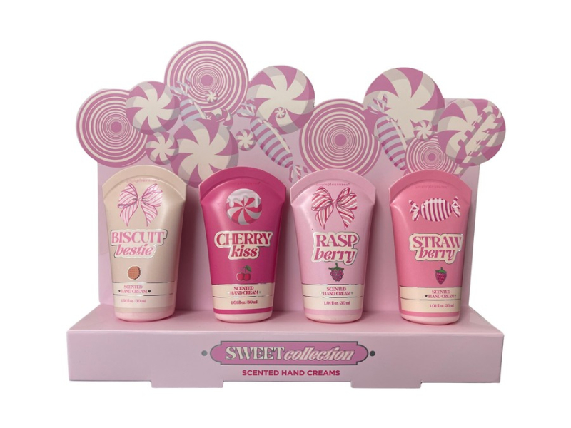 Σετ κρέμες χεριών Tri-Coastal Candy Swirl 4 τεμ