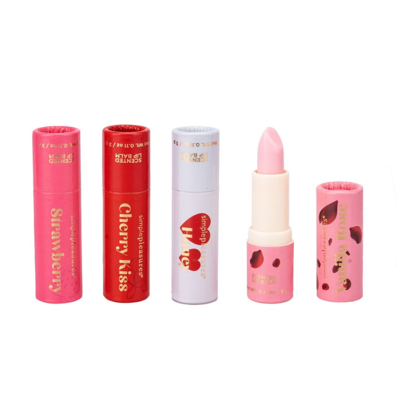 Σετ Lip Balm Tri-Coastal Love edition 4 τεμ