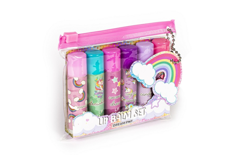 Σετ Lip Balm Tri-Coastal Rainbow 6 τεμ