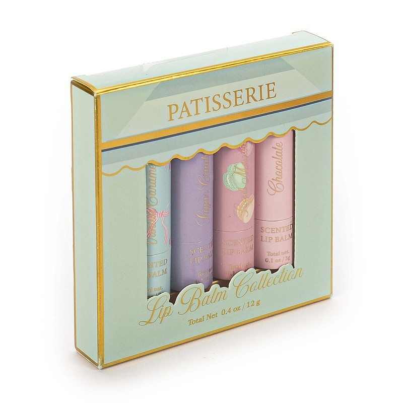 Σετ Lip Balm Tri-Coastal 4 x 3g Sweet Pastels Patisserie