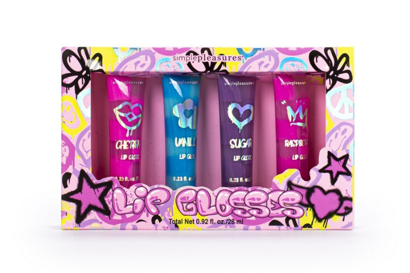 Σετ lip gloss Tri-Coastal 4 τεμ Smile