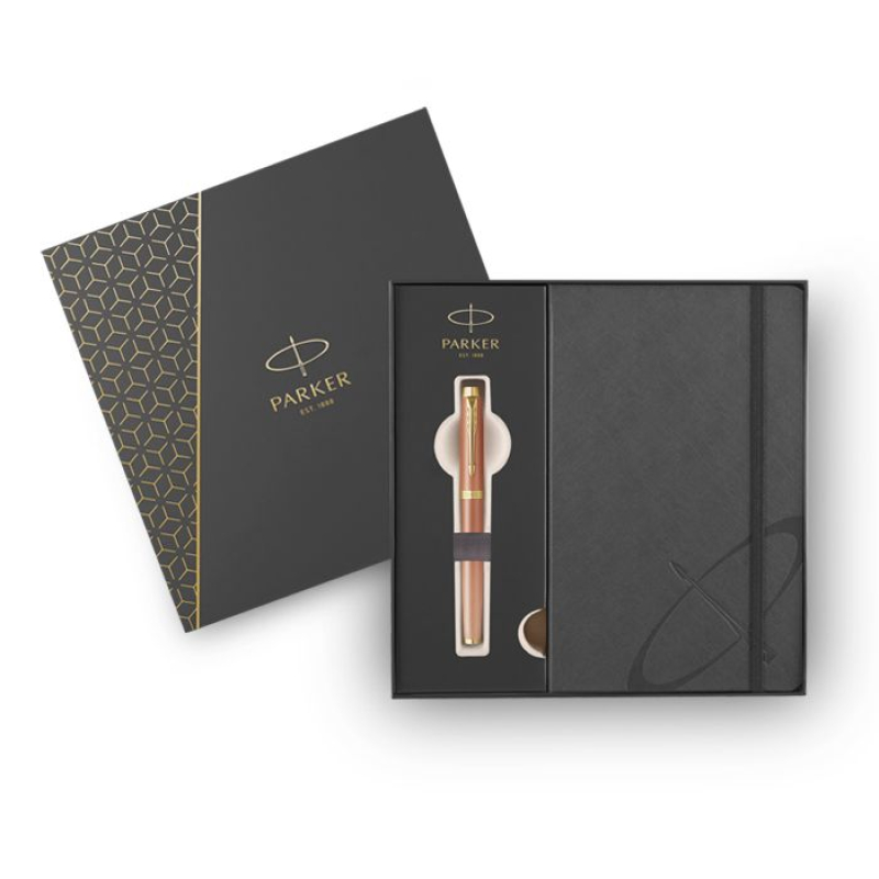 Σετ Parker IM Rituals Orange Rollerball με σημειωματάριο