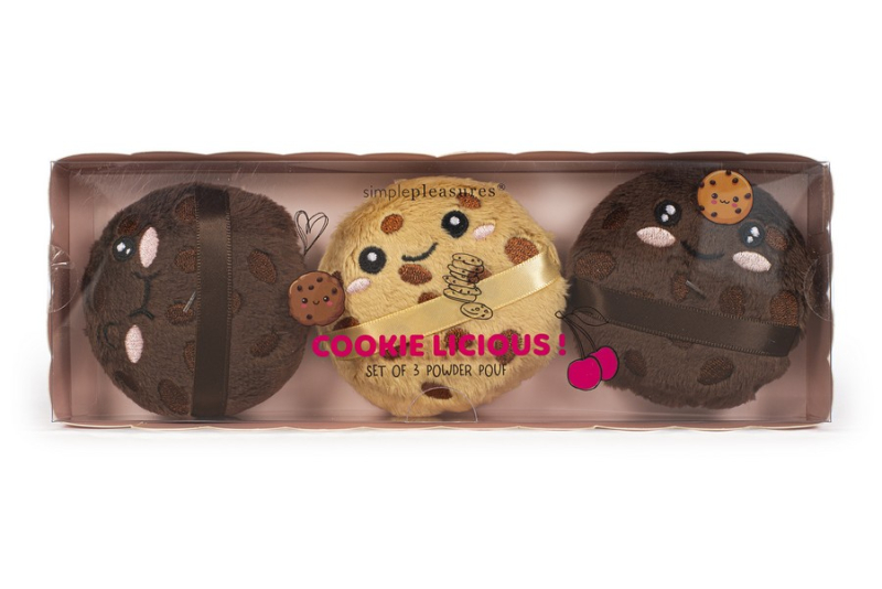 Σετ σφουγγαράκια πούδρας Tri-Coastal Cookies 3 τεμ
