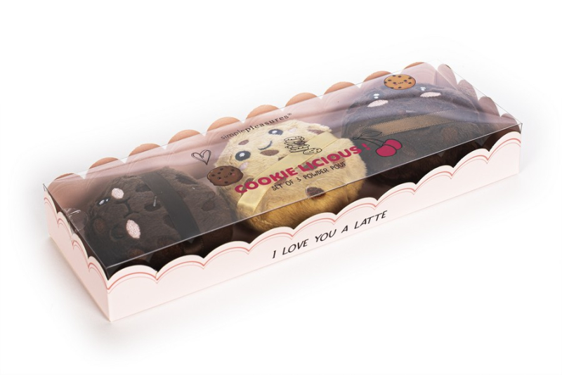 Σετ σφουγγαράκια πούδρας Tri-Coastal Cookies 3 τεμ
